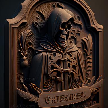 3D модель St Ghost Master Игра Gravenville Chronicles (STL)